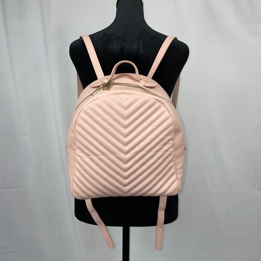 Steve Madden Pink Chevron backpack